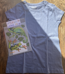 Terrarium, decal for fabric