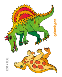 Dinosauři 1, oboustranný potisk