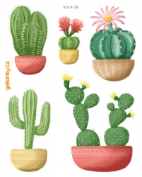 Cacti, decal for fabric