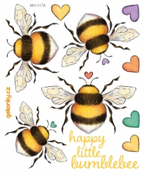 Bumblebee, decal for fabric