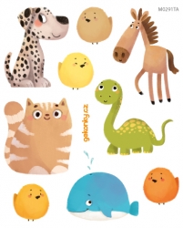 Animals, decal for fabric