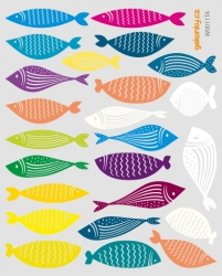 Fish, decal for fabric