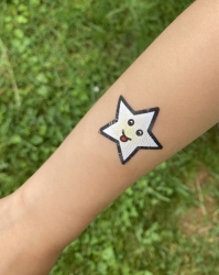 Hvězdičky, dočasné tetování