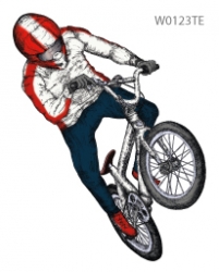 BMX, nažehlovačka, menší