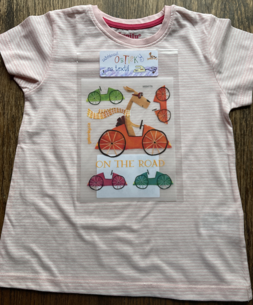Traveler, decal for fabric